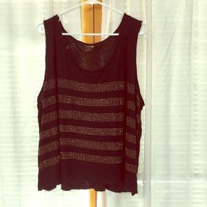 Black and gold 3XL tank top